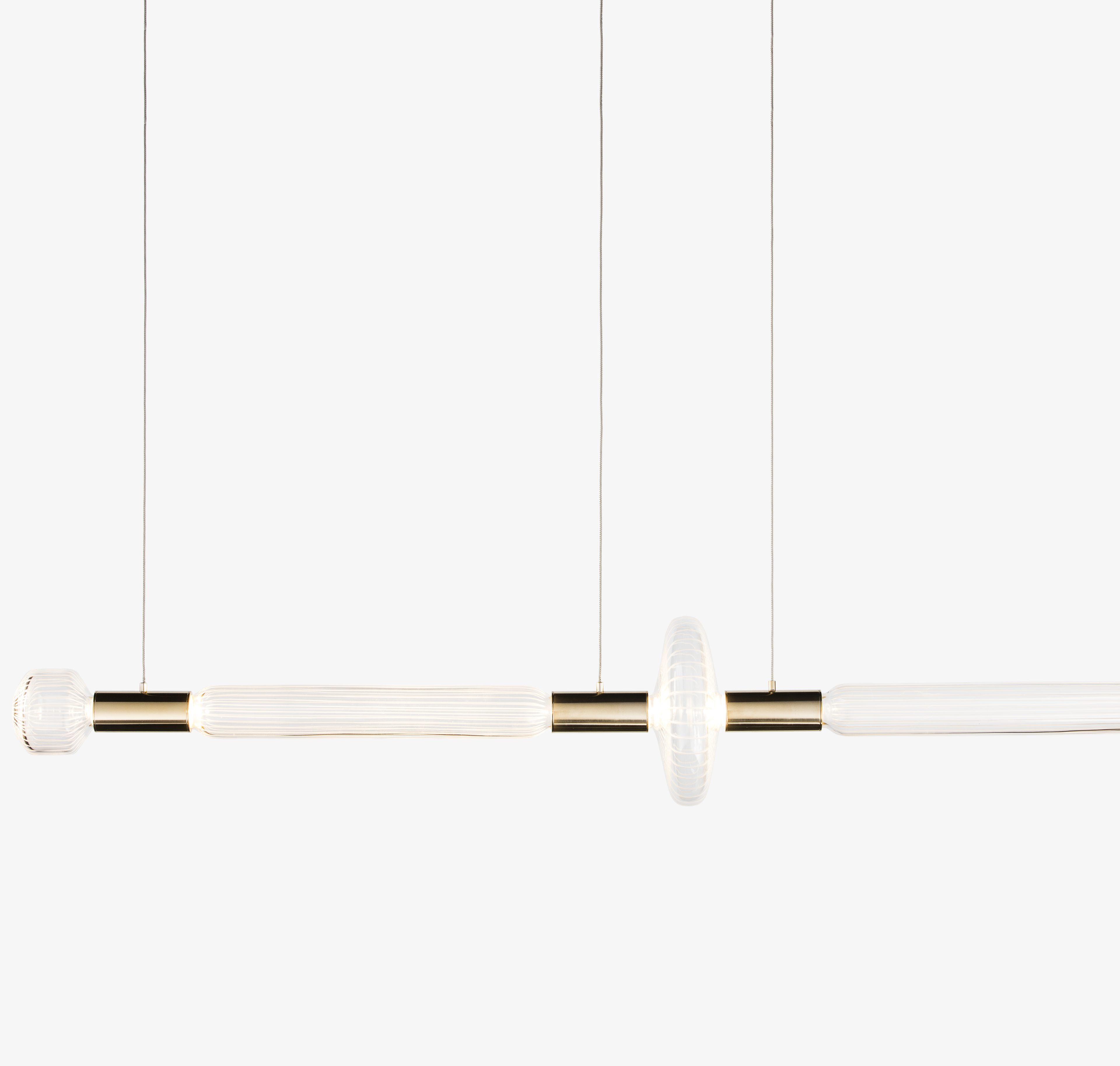 Cipher - Cipher, Pendant, Horizontal S, Clear